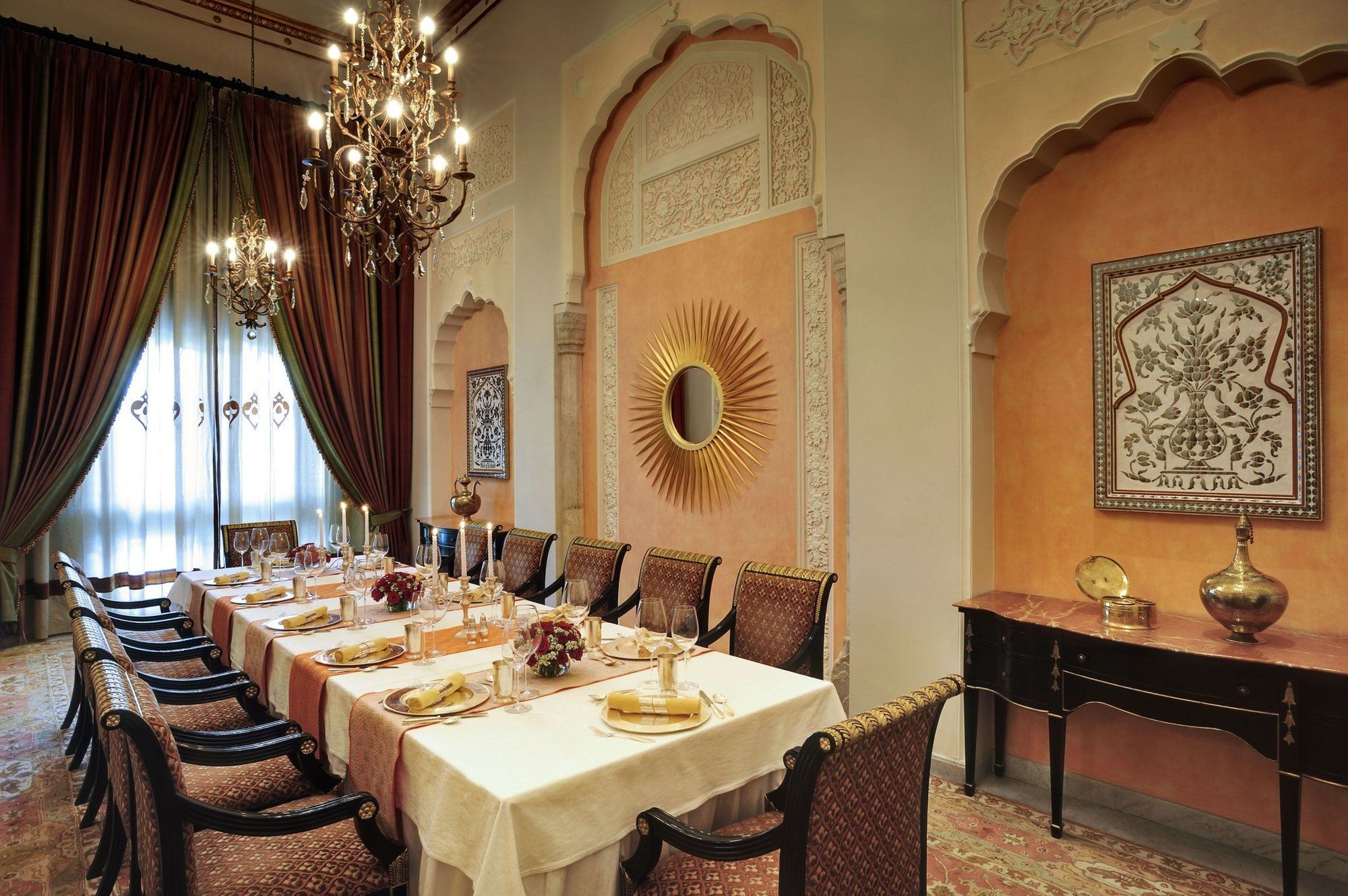 ทัช รามพาฆะ พาเลซ Hotel ชัยปุระ ร้านอาหาร รูปภาพ